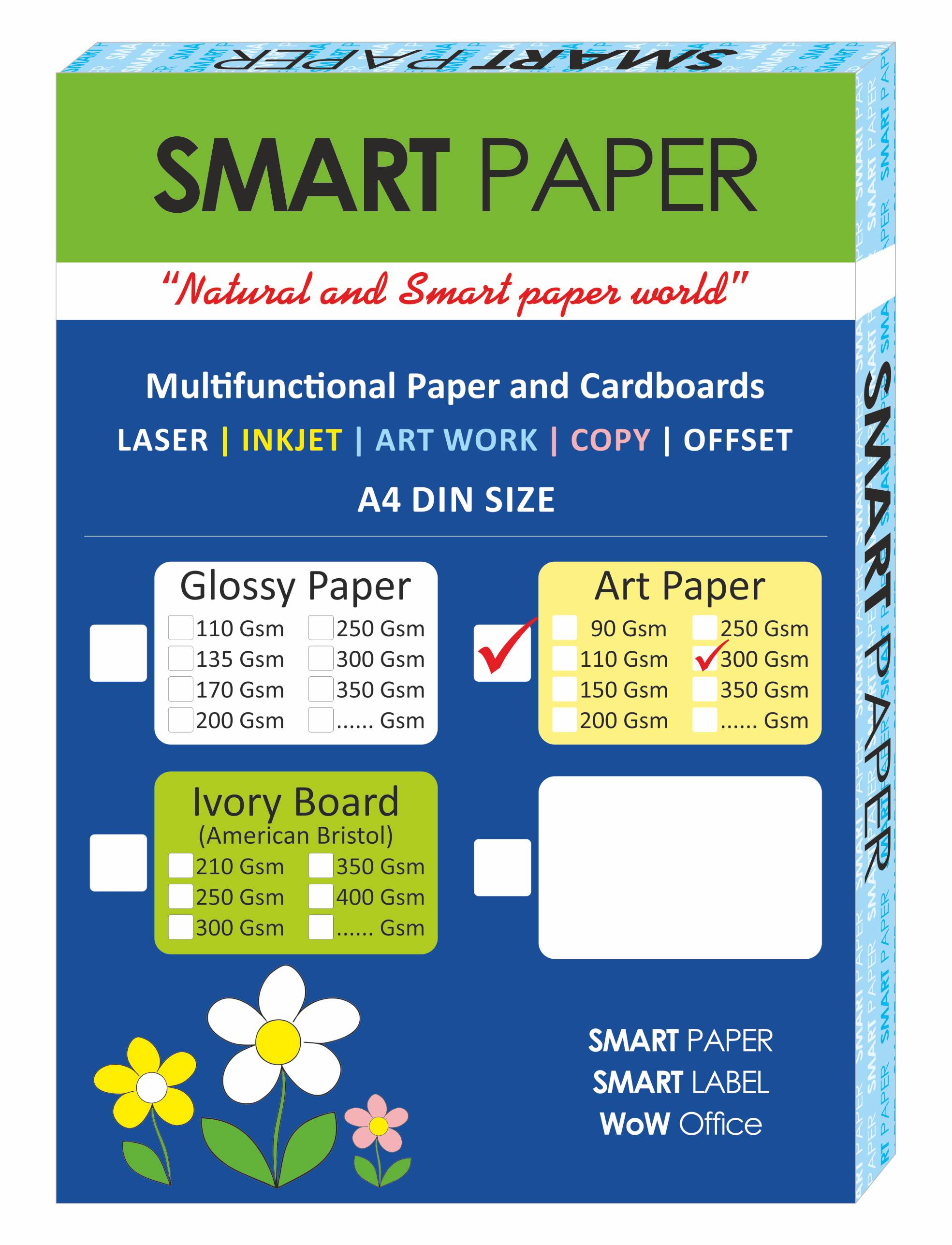 Goedkeuring Expertise regeling Mat wit papier, A4-formaat, 300 gram dikte - 100 stuks