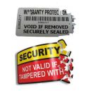 Garantie- und Sicherheitsetiketten