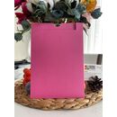 14x20 Cm, Luxury Cardboard, Open Mouth Model, Vertical Format - Pink Envelope