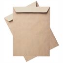 32x42 Cm, Kraft Brown Paper, 90 Gr Envelope, Self Seal