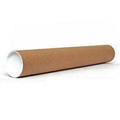 Tube cylindrique en carton 53x5 cm